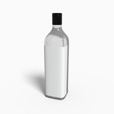 洋酒食品饮料玻璃瓶包装模型4 样机